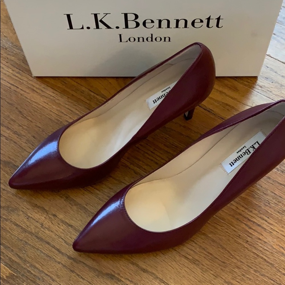 L.K. Bennett Floret Pumps